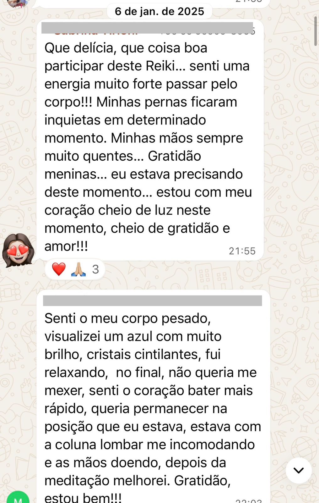Depoimento WhatsApp 1